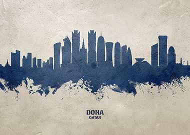 Doha Skyline Qatar