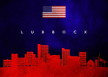 Lubbock Texas Skyline