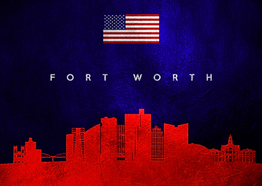 Fort Worth Texas Skyline