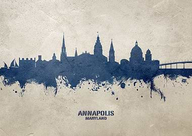 Annapolis Skyline Maryland