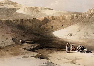 Entrance to the tombs