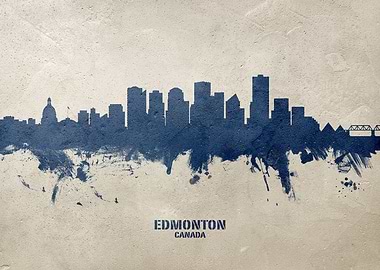 Edmonton Skyline Canada