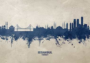 Istanbul Skyline Turkey