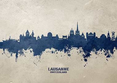 Lausanne Skyline