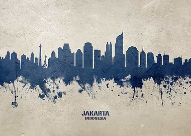 Jakarta Skyline Indonesia