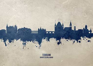 Thun Skyline Switzerland