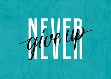 Never Give Up