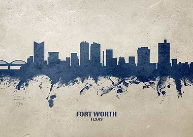 Fort Worth Skyline Texas