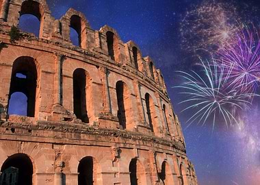 Colussum with Fireworks