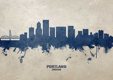 Portland Skyline Oregon
