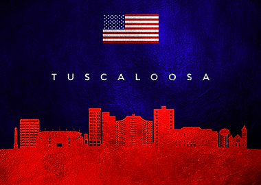 Tuscaloosa Alabama Skyline