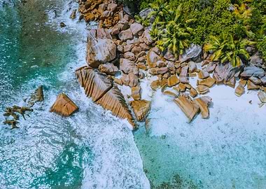 Anse Cocos Beach Tropical