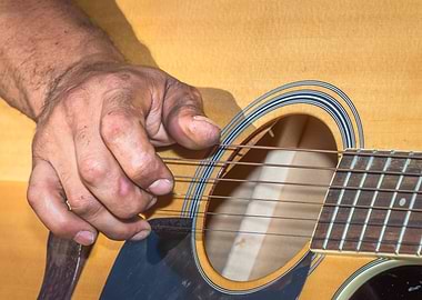 Man playing guitar
