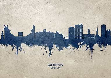 Athens Skyline Georgia