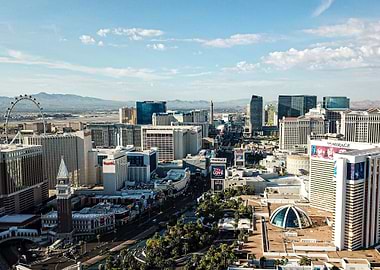 Las Vegas City Skyline USA