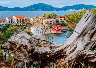 Assos Village In Kefalonia