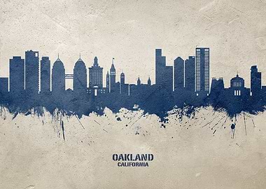 Oakland Skyline California