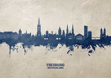 Freiburg Skyline