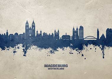 Magdeburg Skyline