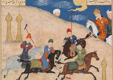 Siyavush Plays Polo before