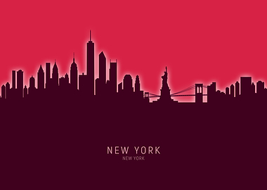 New York Skyline New York