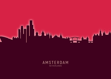 Amsterdam Skyline