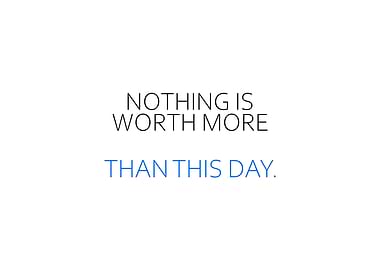 Nothing Is Worth More