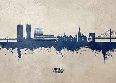 Umea Skyline Sweden