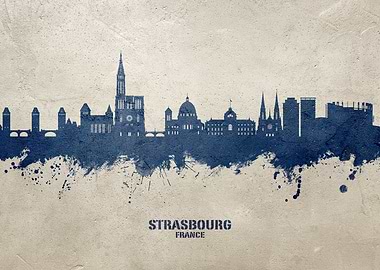 Strasbourg Skyline France