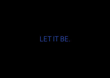 Let It Be