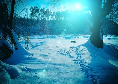 Snow Outdoor Tree Snowfall