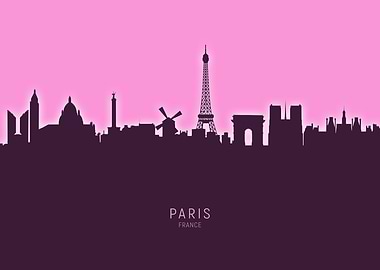 Paris Skyline France