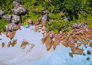 Aerial Top Panoramic View