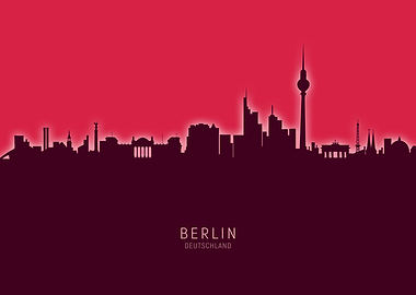 Berlin Skyline Deutschland