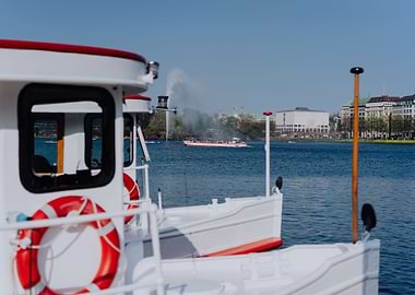 Alster Lake With Tradition