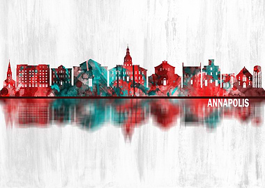 Annapolis Maryland Skyline