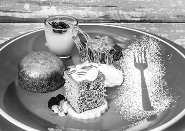 Various sweet desserts