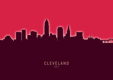Cleveland Skyline Ohio