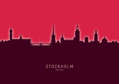 Stockholm Skyline Sweden
