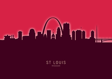 St Louis Skyline Missouri