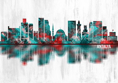 Antalya Turkey Skyline