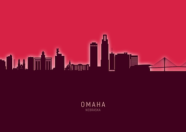 Omaha Skyline Nebraska
