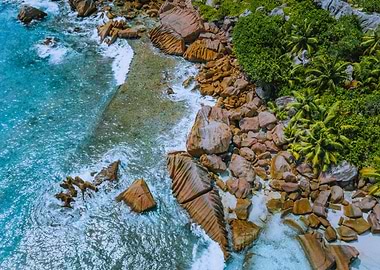 Aerial Drone Photo Of Ston