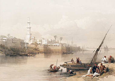 View on the Nile ferry