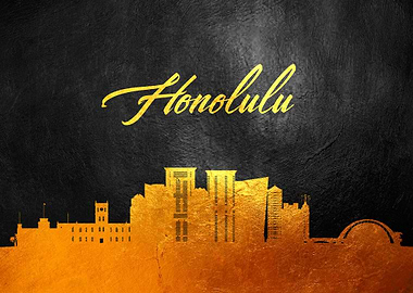 Honolulu Hawaii Skyline