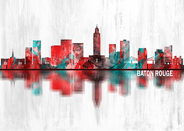 Baton Rouge Skyline