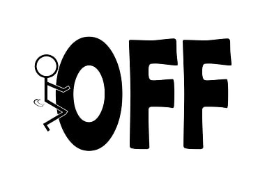 Fuck Off Humping Stick Man