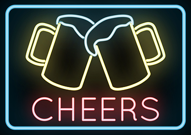 Cheers Neon Sign