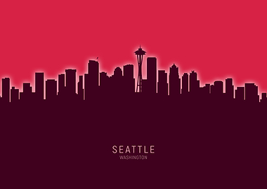 Seattle Skyline Washington