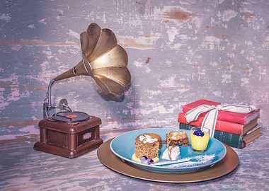 Various sweet desserts